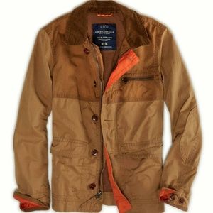 AEO Chore Barn Coat Jacket size Medium M tan